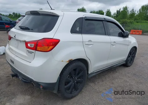 2014 Mitsubishi Outlander Sport Se from USA, damaged, VIN 4A4AR4AU7EE013981
